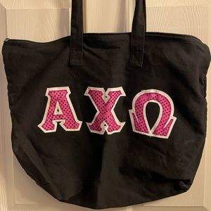 Alpha Chi Omega tote bag